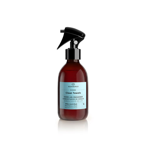 Ambientador hogar Clean Towels (Rosa Blanca y Musk)
