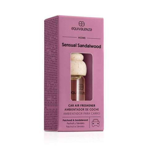 Ambientador de coche Sensual Sandalwood (Pachulí y Sándalo)