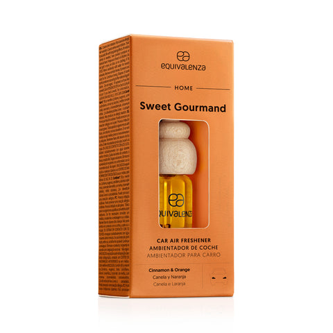 Ambientador de coche Sweet Gourmand (Canela y Naranja)