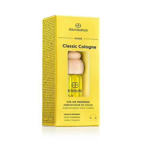 Ambientador de coche Classic Cologne (Limón y Mandarina)