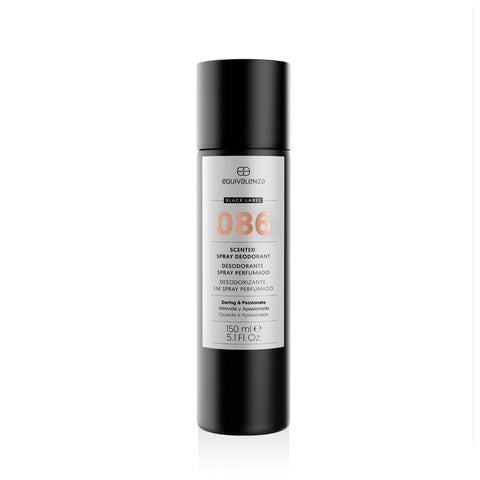 Desodorante espray perfumado Black Label 086