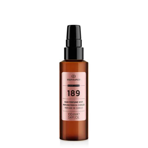 Perfume para el cabello Black Label 189