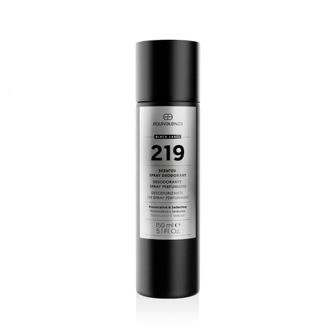 Desodorante espray perfumado Black Label 219