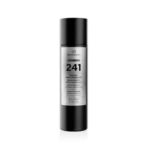 Desodorante espray perfumado Black Label 241