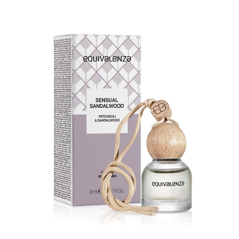 Ambientador de coche Sensual Sandalwood (Pachulí y Sándalo)