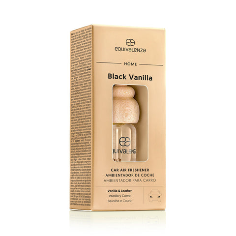 Ambientador coche Black Vanilla (Vainilla y Cuero)