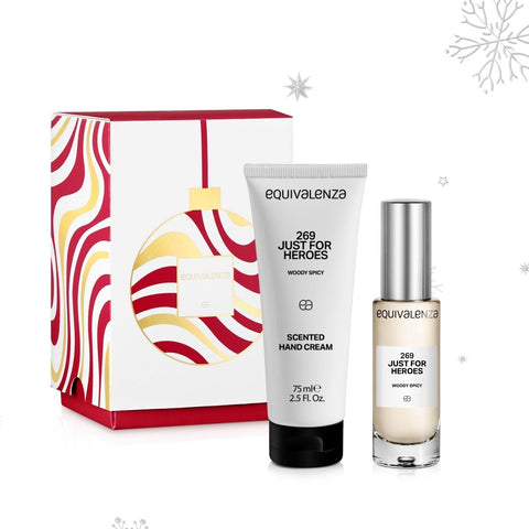 SET AMIGO INVISIBLE: Perfume & Crema de manos 269 Just For Heroes