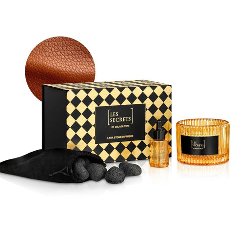 Set de Piedras de Lava Les Secrets 383 Cuir