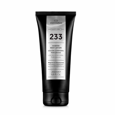 Loción corporal perfumada Black Label 233