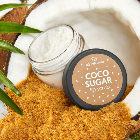 Exfoliante labial de coco