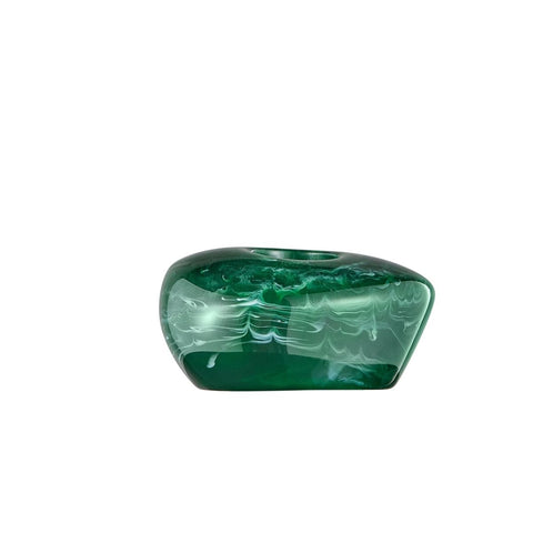 Embellecedor de resina verde