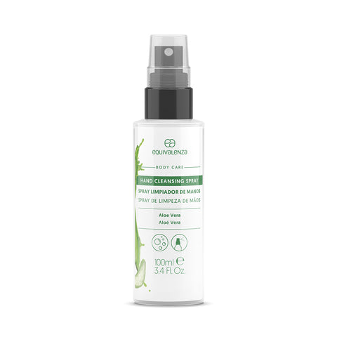 Espray limpiador de manos con aloe vera